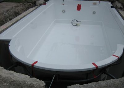 Bild: Polyesterbecken-Pool – Pools mit Polyesterbecken