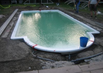 Bild: Polyesterbecken-Pool – Pools mit Polyesterbecken