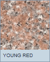 Poolzubehör Beckenrandstein Granit Young Red